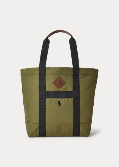 Bolsos De Mano Polo Ralph Lauren Hombre Verde Oliva - Lightweight Mountain - ICRUS9746